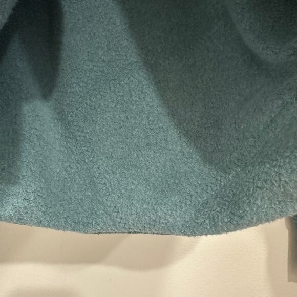 Carhartt Rain Defender Relaxed Fit Midweight Logo Graphic Hoodie Teal Workwear - Picture 6 of 8